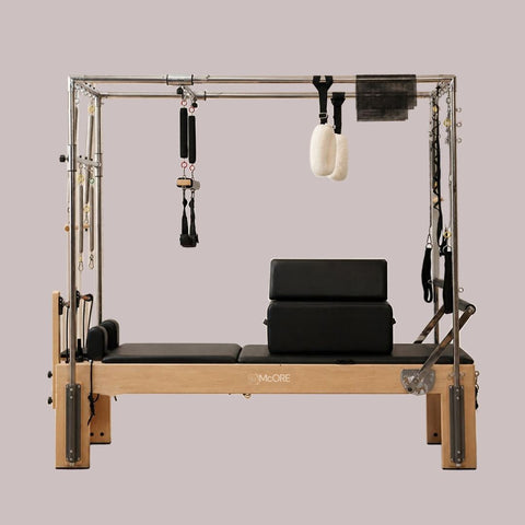 McORE OpenSpace Natural | Wood Pilates Reformer
